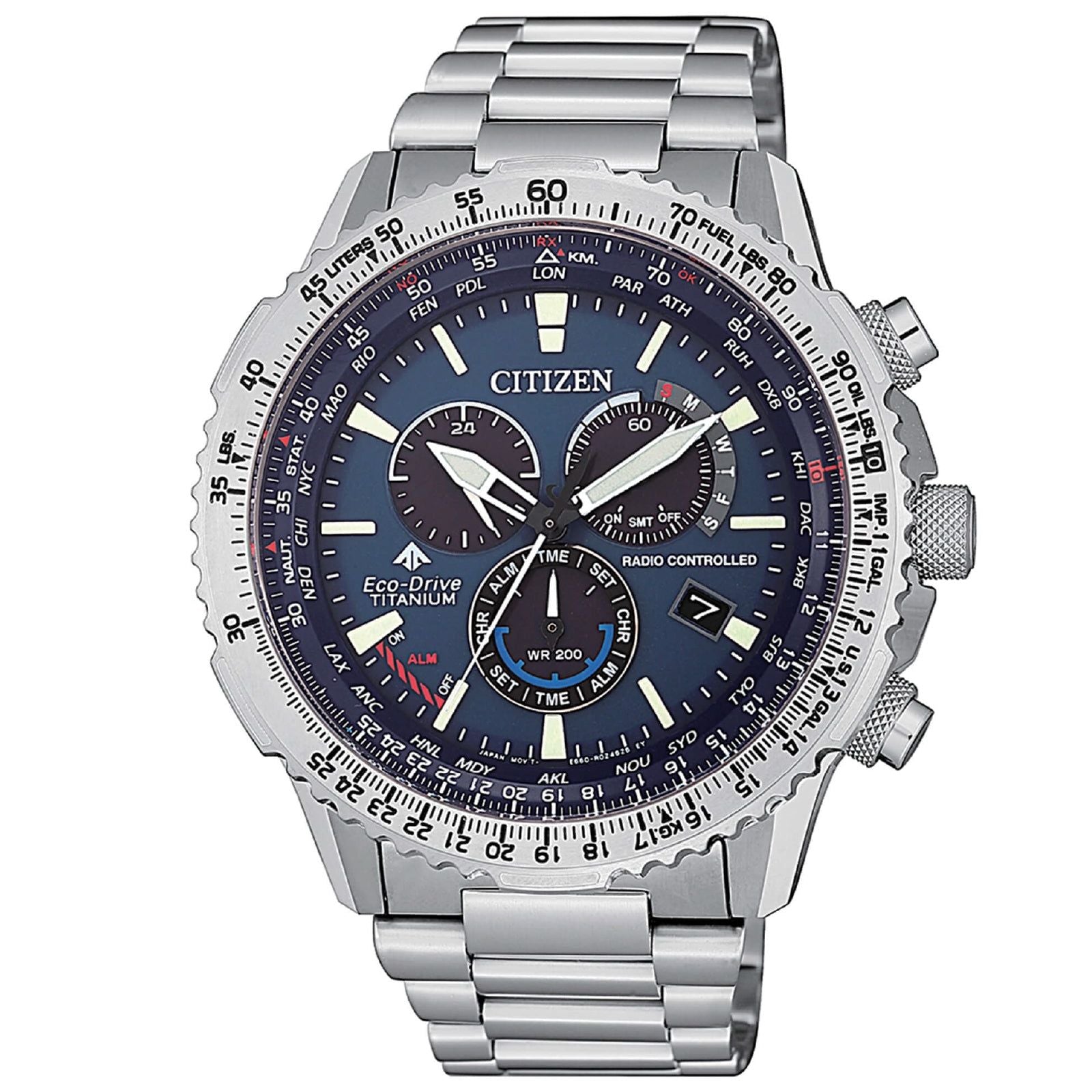 Orologio crono Citizen Radiocontrollato da uomo CB5010-81L-1
