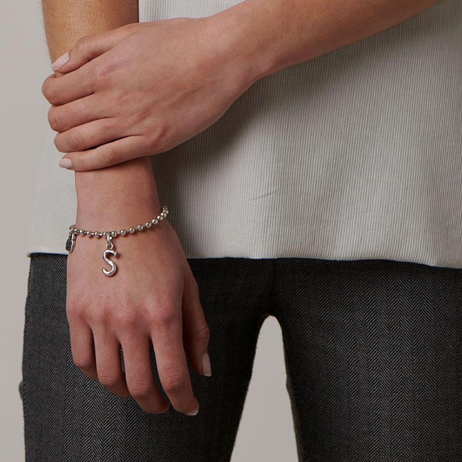 Ciondolo UNO de 50 Charms Alfabeto unisex CHA0045MTL0000U-3