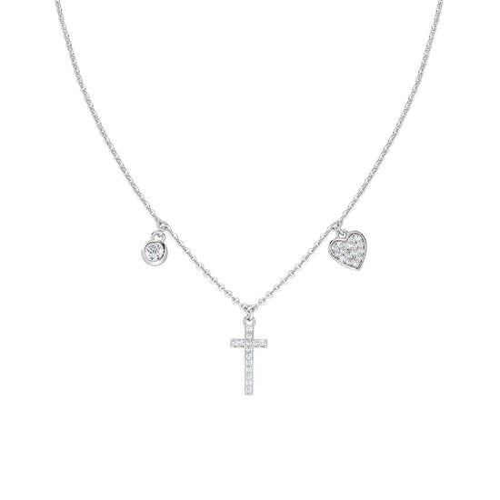 Collana Amen Prega Ama da donna CLCRCUBBZ-1