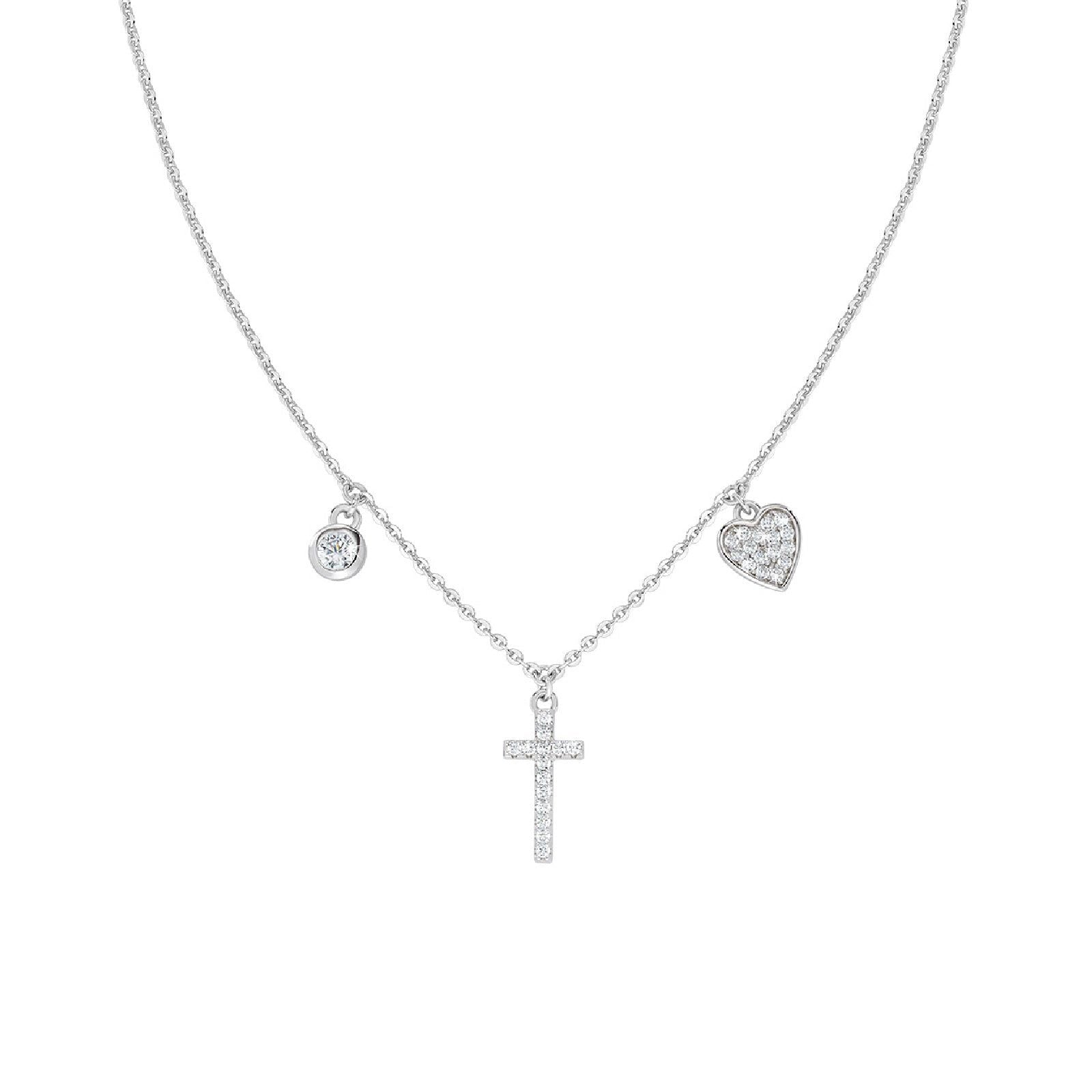 Collana Amen Prega Ama da donna CLCRCUBBZ-1