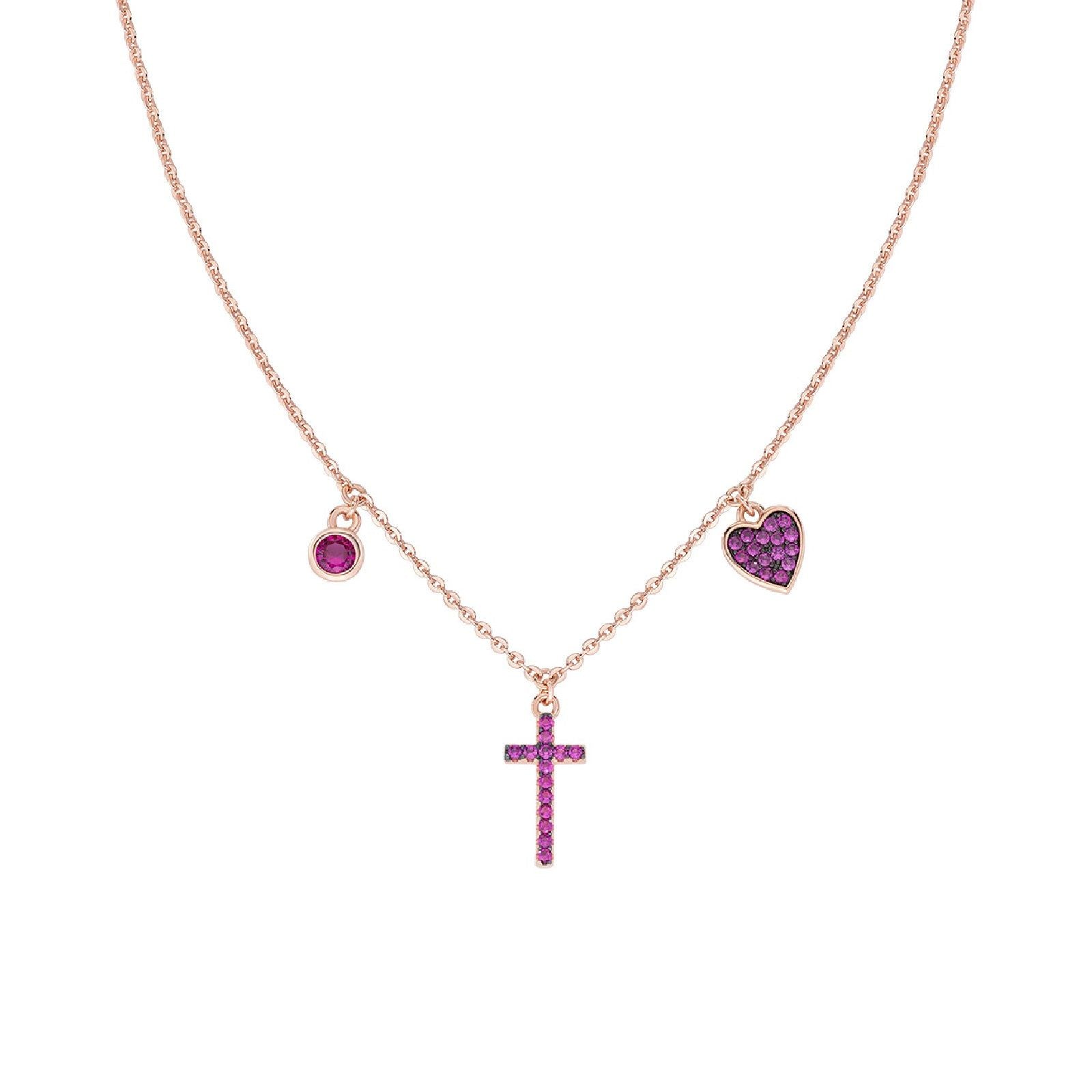 Collana Amen Prega Ama da donna CLCRCURRZ-1