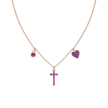 Collana Amen Prega Ama da donna CLCRCURRZ-1