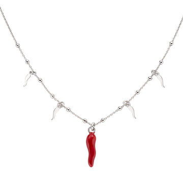 Collana Amen Cornetti da donna CLCSCBR-1