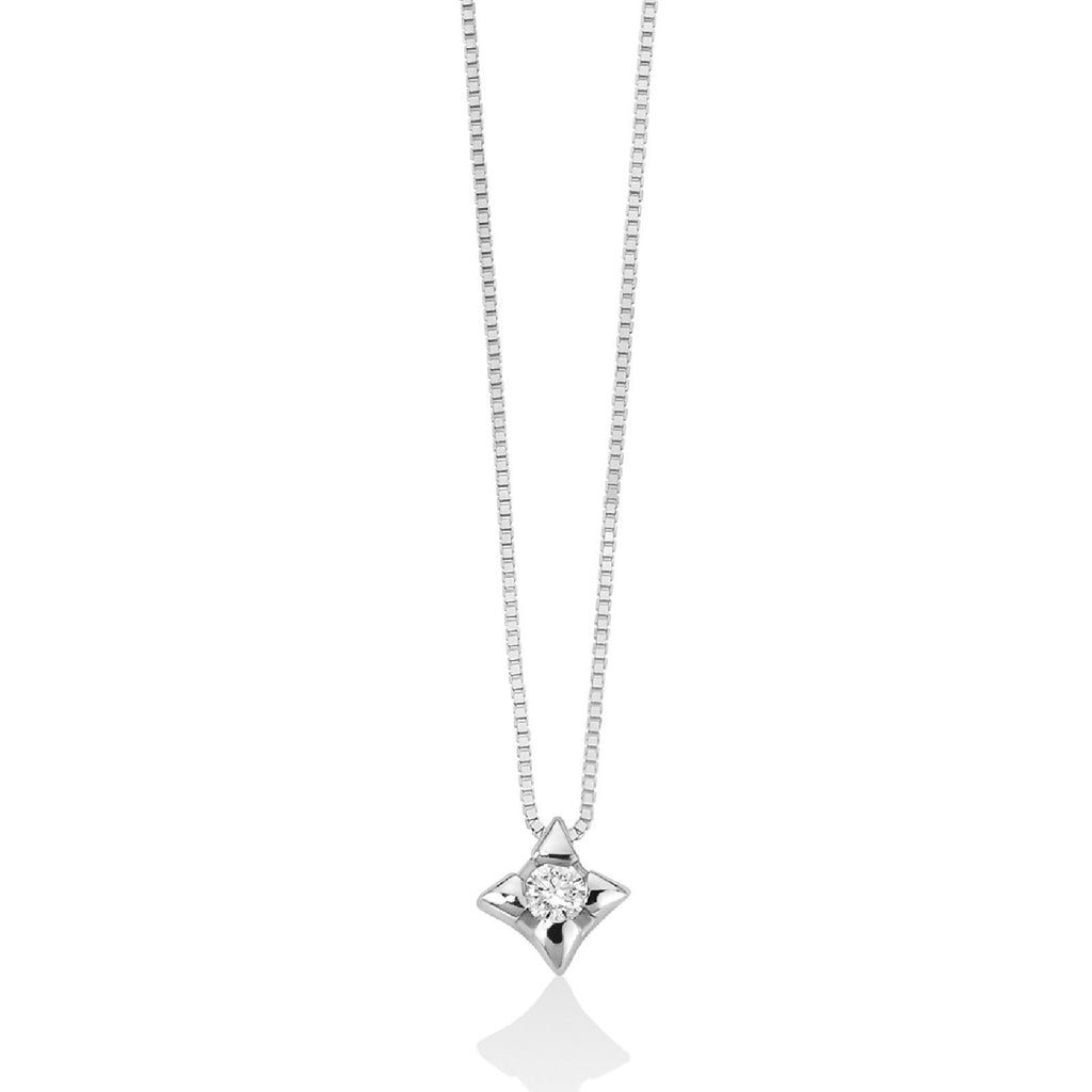 Collana Miluna Collier Punto Luce da donna