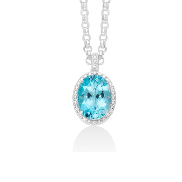 Collana Miluna Gemma del Cielo da donna CLD4356-1