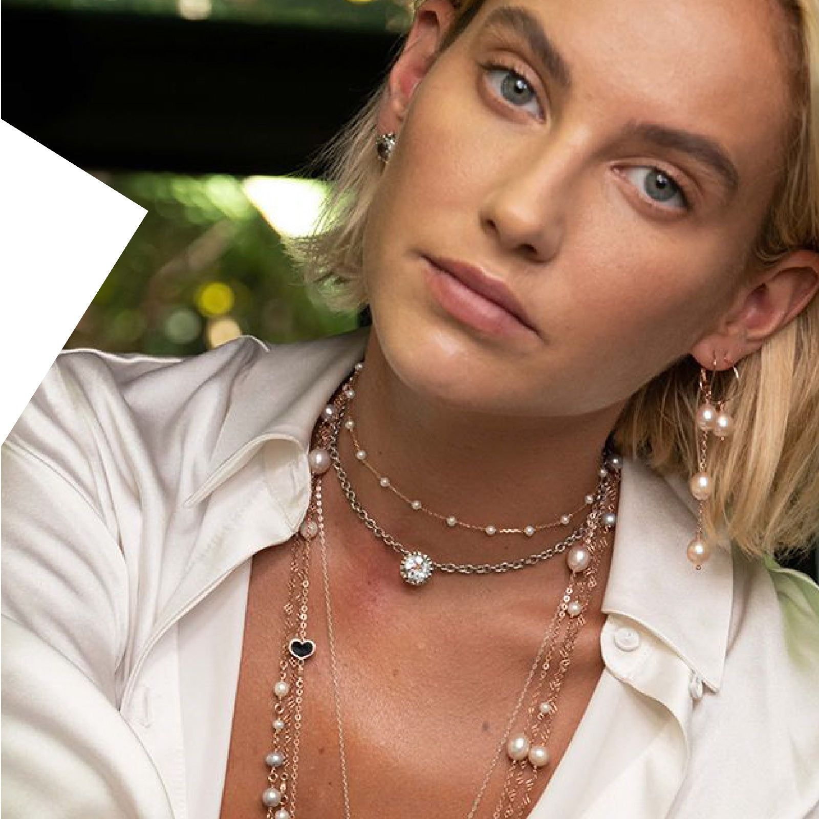 Collana Maman et Sophie Perla Di Labuan da donna CLLABOV-3