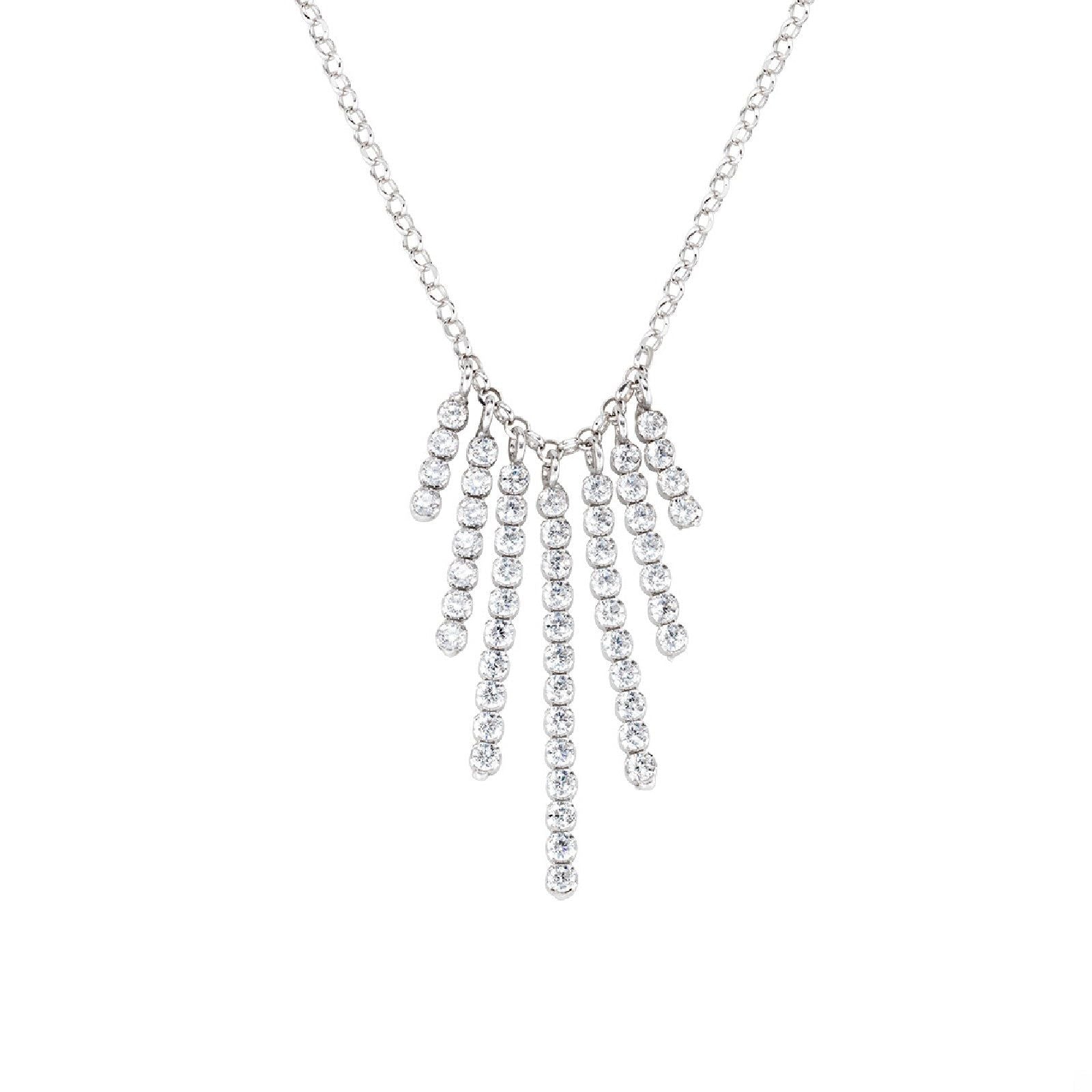 Collana Amen Tennis da donna CLTRTNBBZ-1