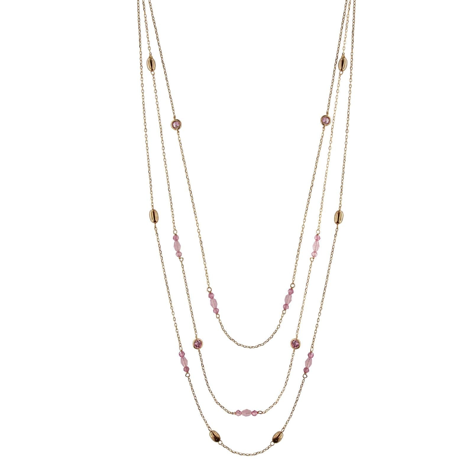 Collana Rue Des Mille Dancing Drops da donna CLZ-014-M2-AU-1