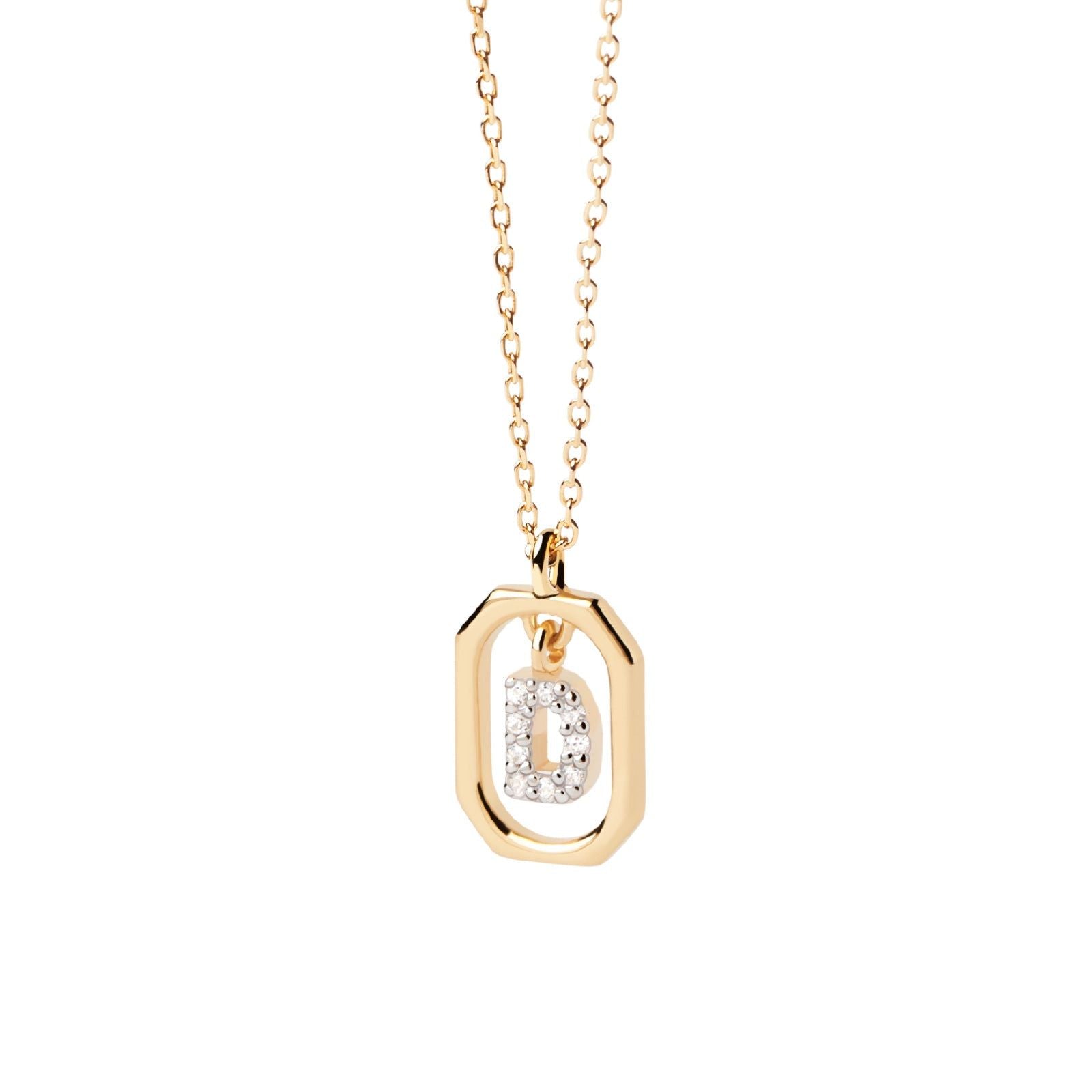 Collana PDPAOLA Letters Mini da donna CO01-515-U-1