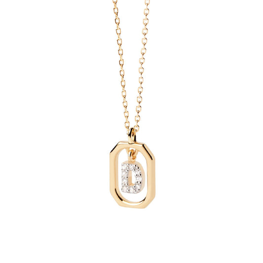 Collana PDPAOLA Letters Mini da donna CO01-515-U-1
