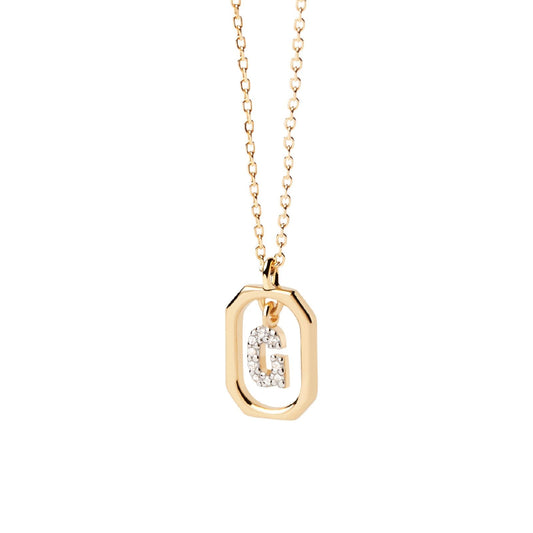Collana PDPAOLA Letters Mini da donna CO01-518-U-1