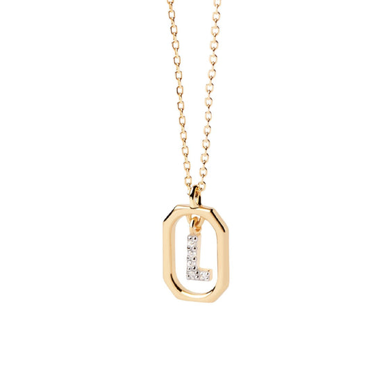 Collana PDPAOLA Letters Mini da donna CO01-523-U-1