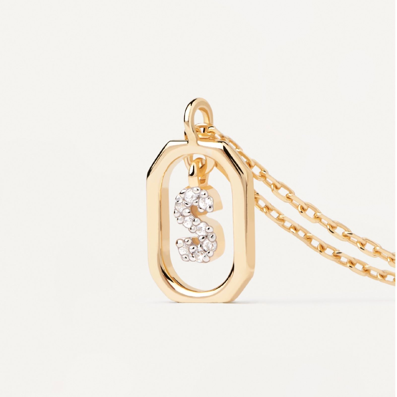 Collana PDPAOLA Letters Mini da donna CO01-530-U-2