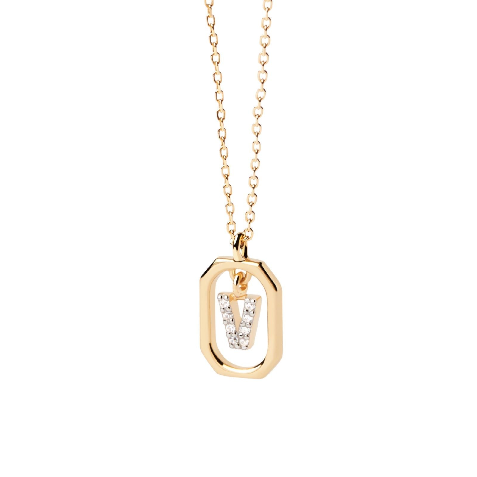 Collana PDPAOLA Letters Mini da donna CO01-533-U-1