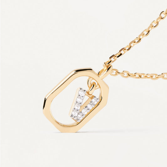 Collana PDPAOLA Letters Mini da donna CO01-533-U-2