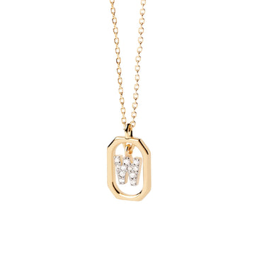 Collana PDPAOLA Letters Mini da donna CO01-534-U-1
