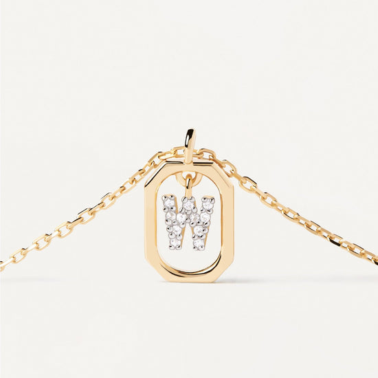 Collana PDPAOLA Letters Mini da donna CO01-534-U-2