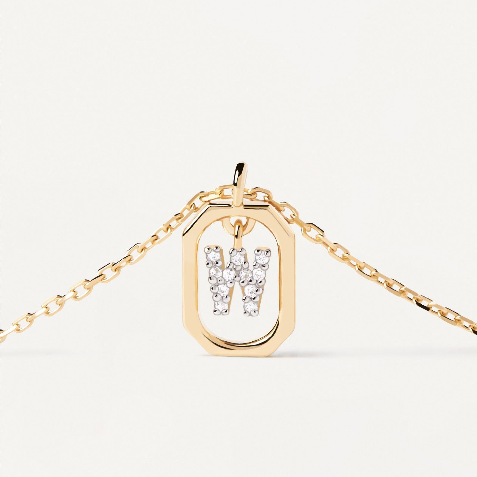 Collana PDPAOLA Letters Mini da donna CO01-534-U-2