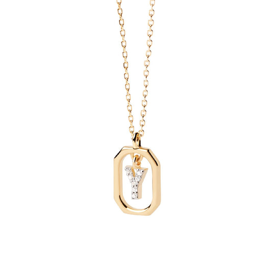 Collana PDPAOLA Letters Mini da donna CO01-536-U-1