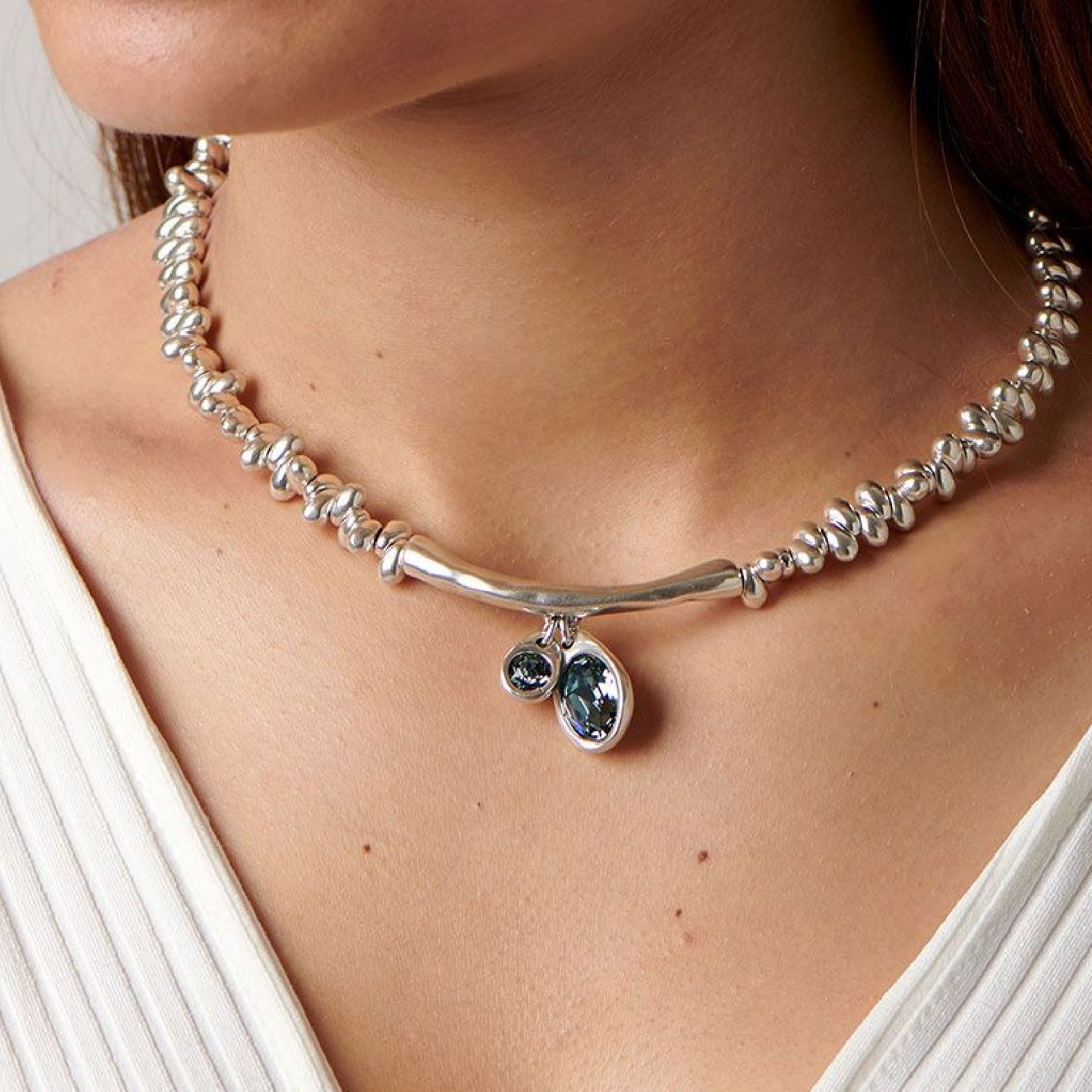 Collana UNO de 50 Eclipse da donna COL1343AZUMTL0U-3