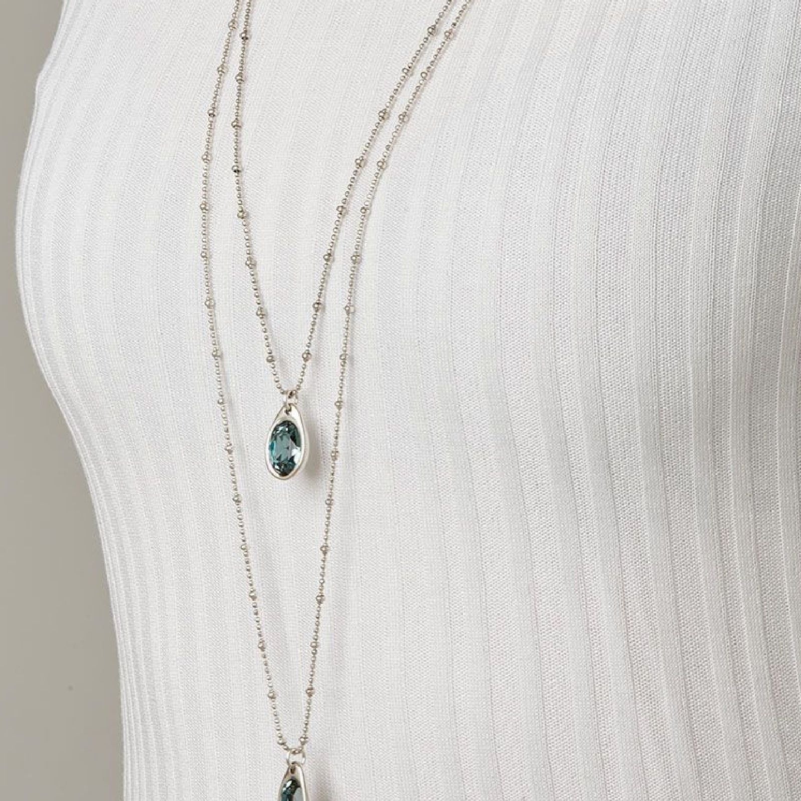 Collana UNO de 50 Alulas da donna COL1359AZUMTL0U-3