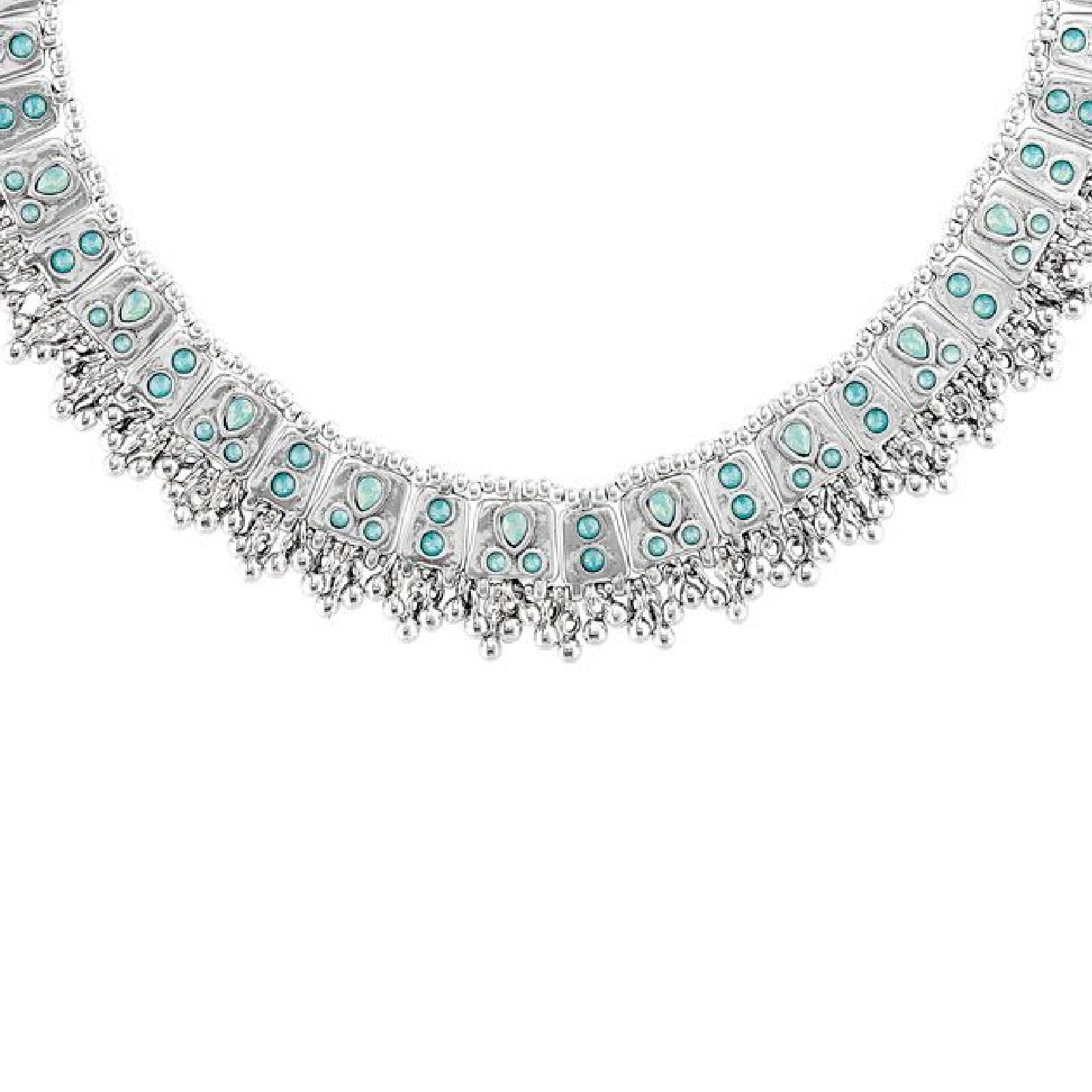 Collana Uno de 50 India da donna COL1474AZUMTL0U-1