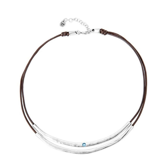 Collana Uno de 50 Freedom da donna COL1591AZUMTL0U-2