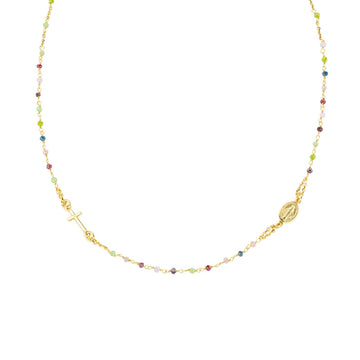 Collana Amen Rosari unisex CRO10GARVE3-1