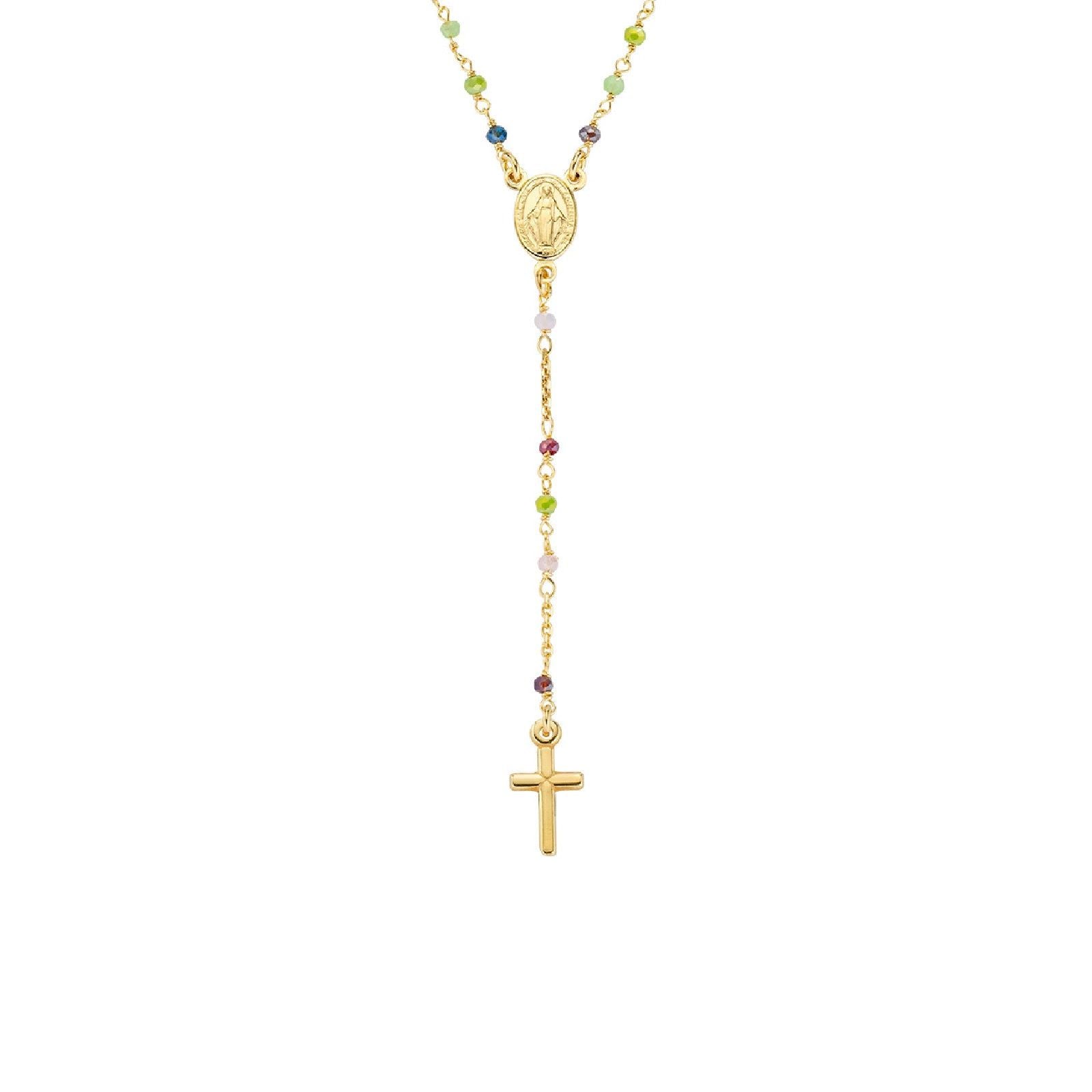 Collana Amen Rosari unisex CRO10GARVE4-1