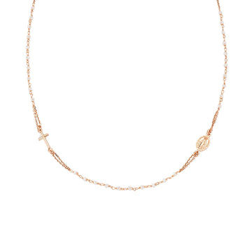 Collana Amen Rosari unisex CRO10RBI3-1