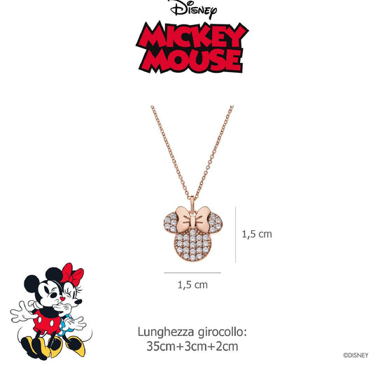 Collana Disney Preziosi Mickey Mouse da donna e da bambina CS00006PZWL-P-CS-2
