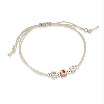 Bracciale leBebè I Dadini da donna in oro rosa DLB051-C-1