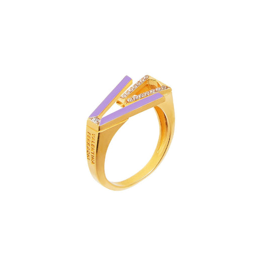 Anello Valentina Ferragni Mia Lilac da donna DVF-RI-10-1