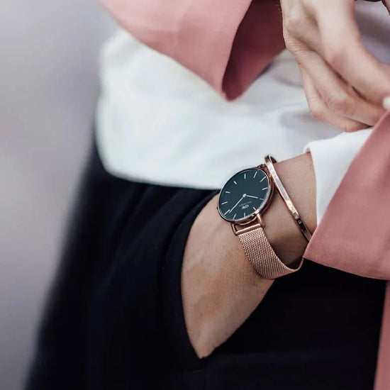 Orologio solo tempo Daniel Wellington Petite Melrose da donna DW00100161-6