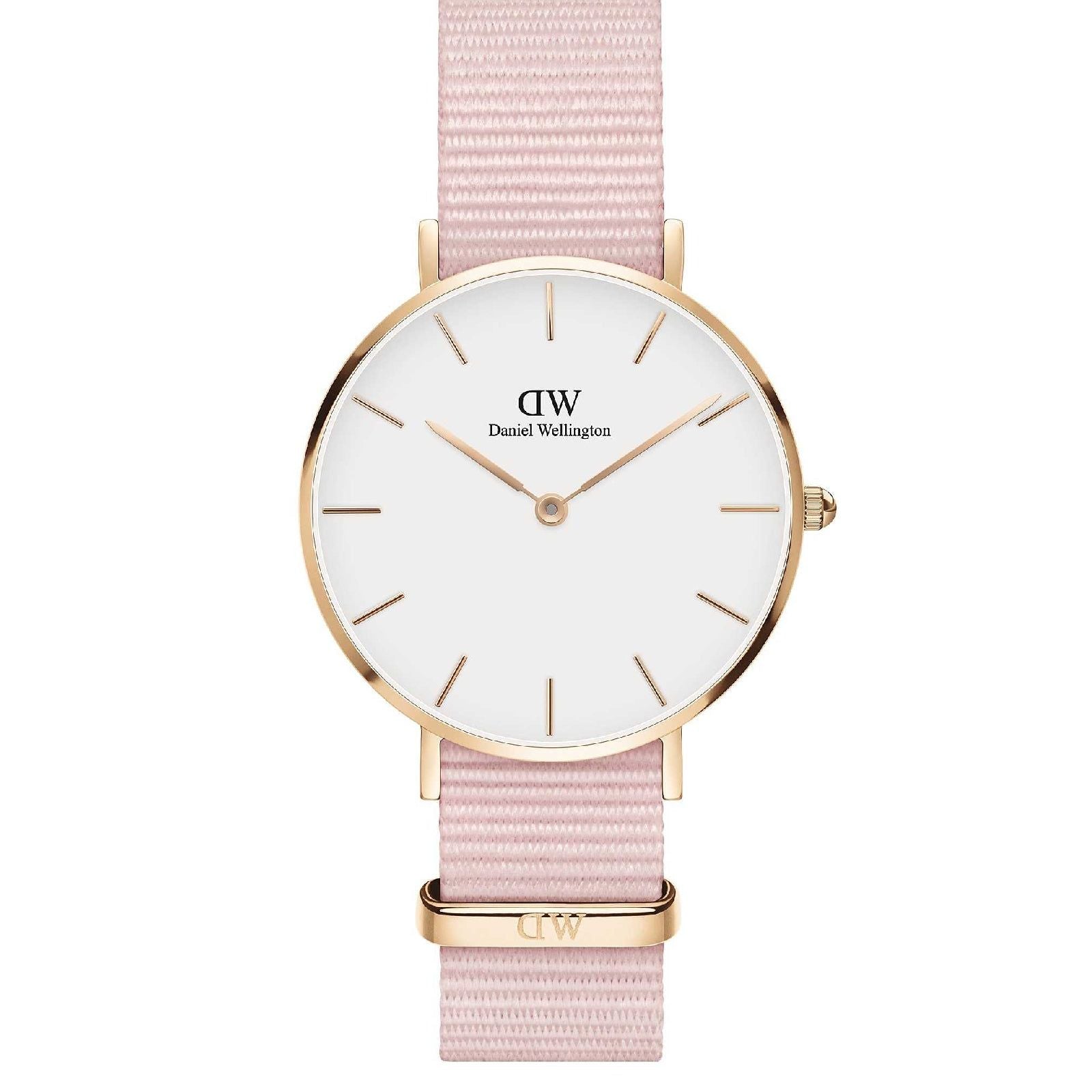 Orologio Solo tempo Daniel Wellington Petite Rosewater da donna DW00100317-1