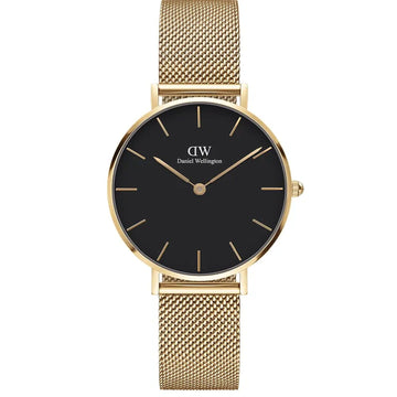 Orologio Solo tempo Daniel Wellington Petite Evergold da donna DW00100347-1