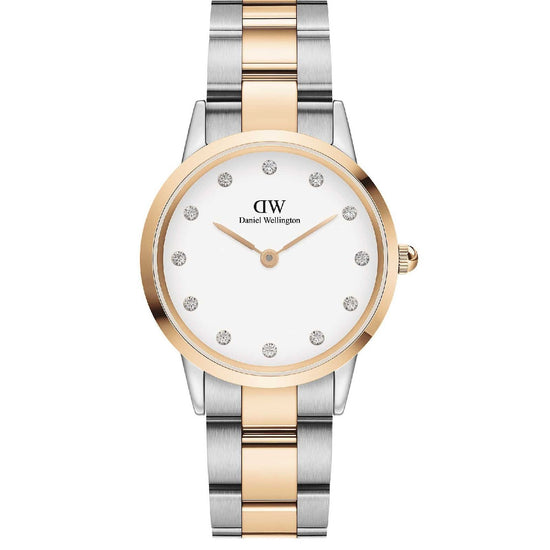 Orologio Solo tempo Daniel Wellington Iconic Link Lumine da donna DW00100358-1