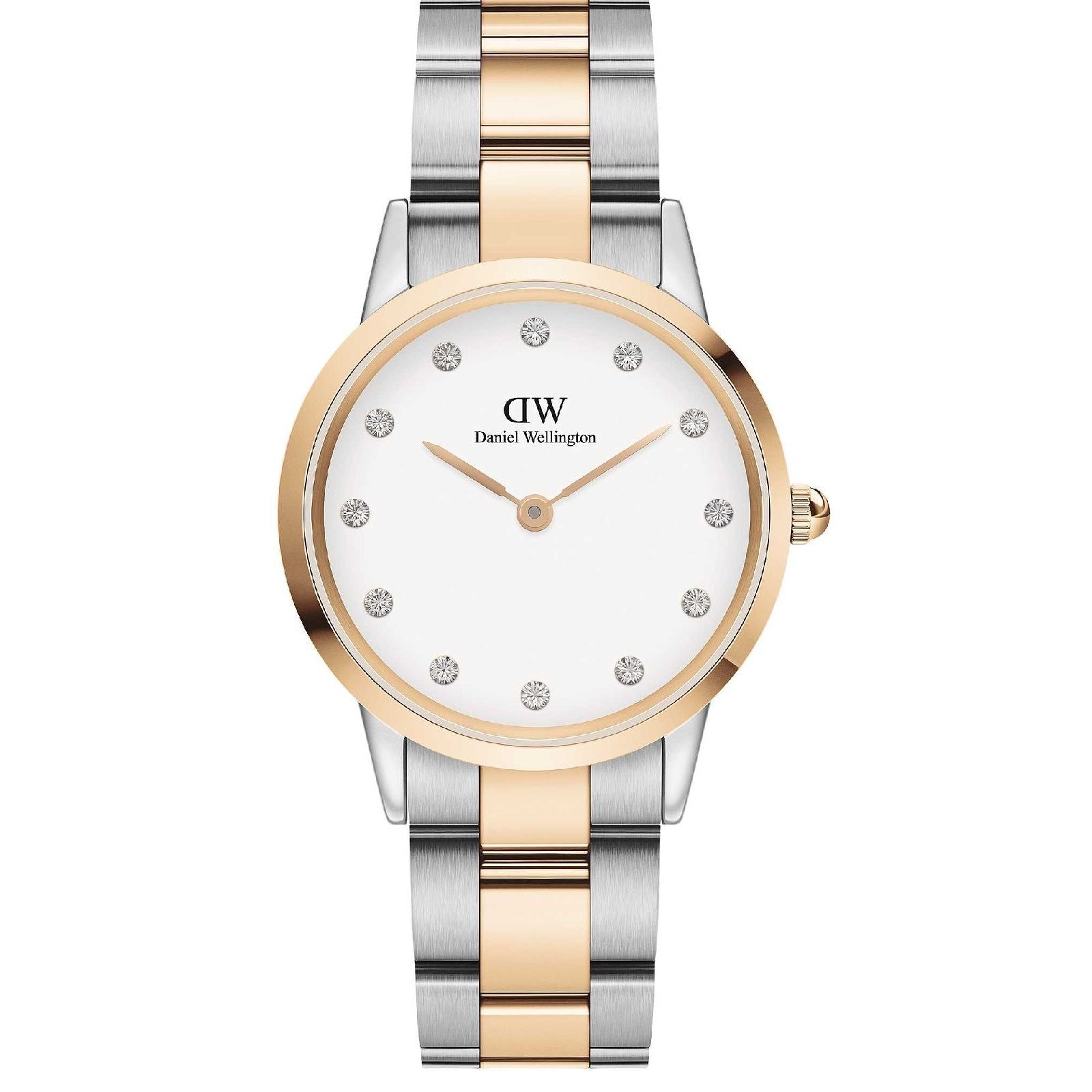 Orologio Solo tempo Daniel Wellington Iconic Link Lumine da donna DW00100358-1