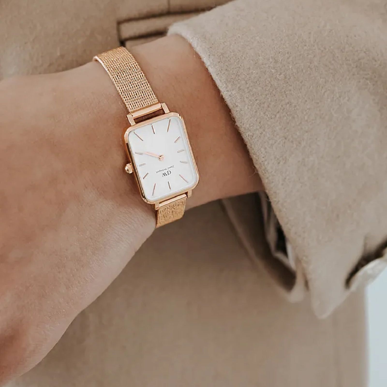 Orologio solo tempo Daniel Wellington Quadro da donna DW00100431-3