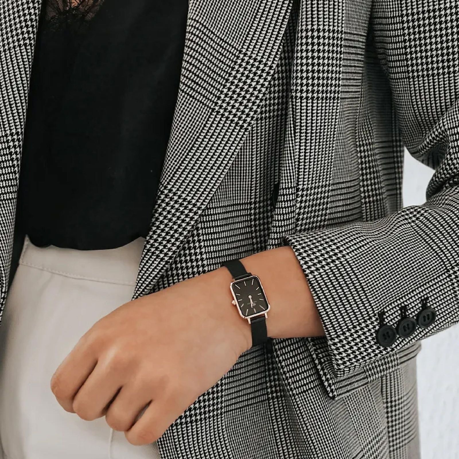 Orologio solo tempo Daniel Wellington Quadro da donna DW00100433-3