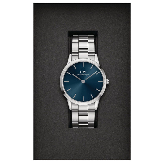 Orologio solo tempo Daniel Wellington Iconic Link Artic da uomo DW00100448-4