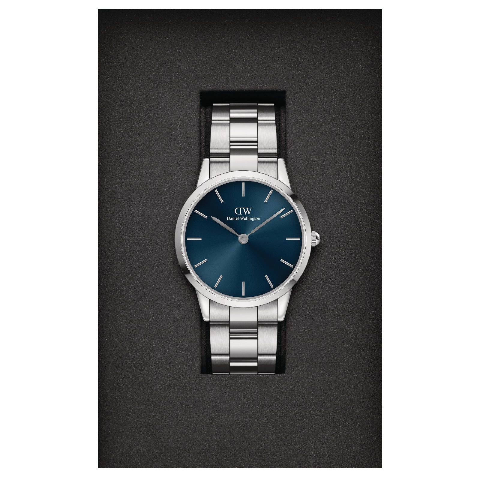 Orologio solo tempo Daniel Wellington Iconic Link Artic da uomo DW00100448-4