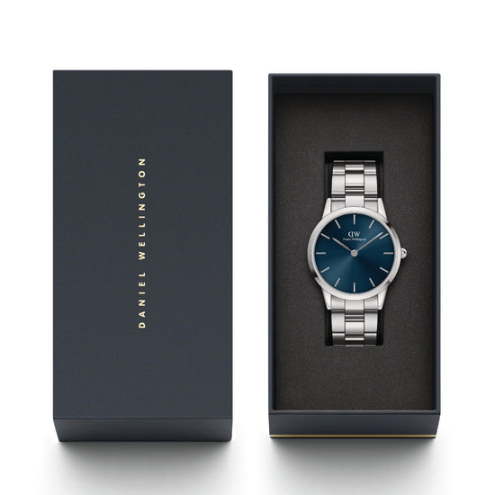 Orologio solo tempo Daniel Wellington Iconic Link Artic da uomo DW00100448-5