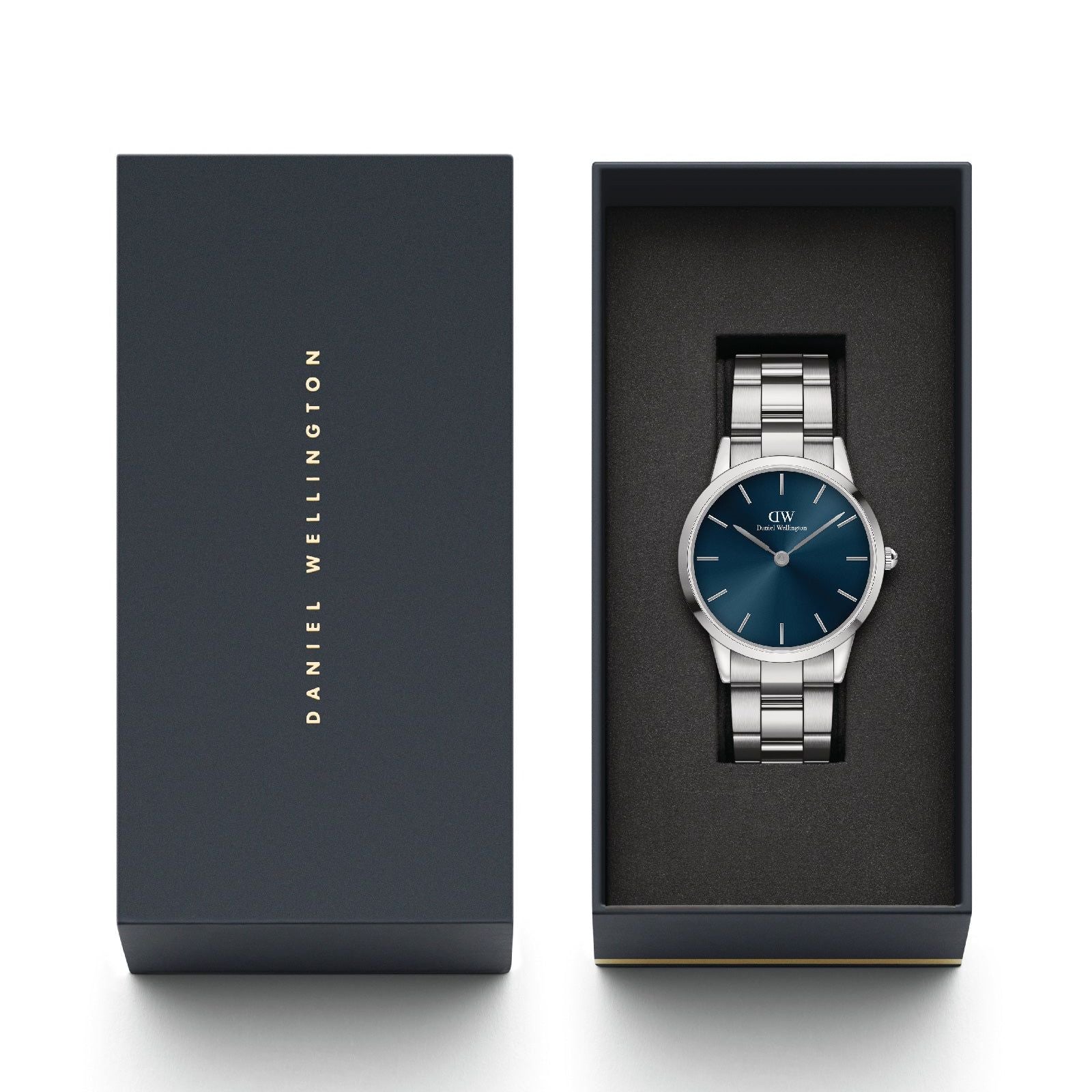 Orologio solo tempo Daniel Wellington Iconic Link Artic da uomo DW00100448-5