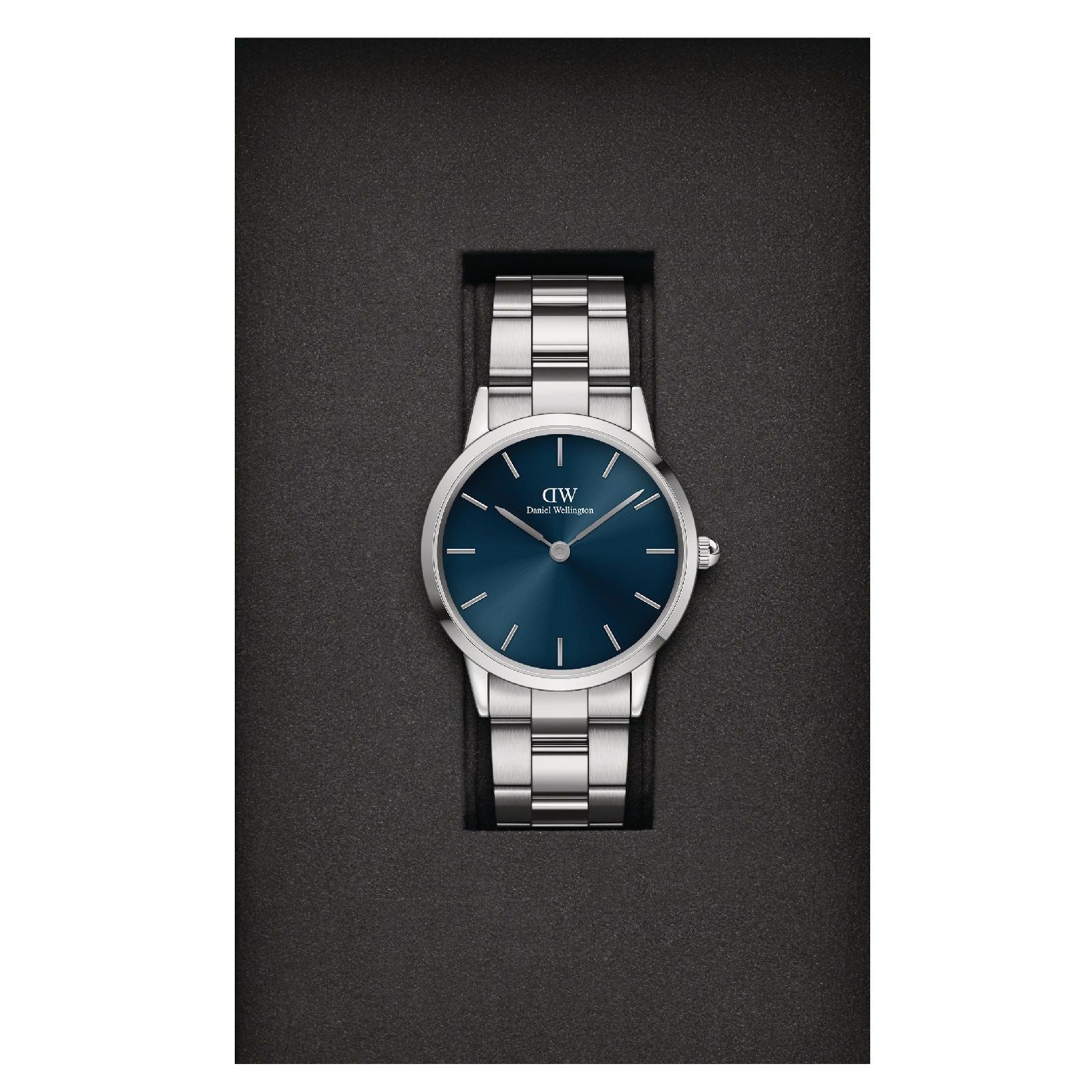 Orologio solo tempo Daniel Wellington Iconic Link Artic unisex DW00100458-4