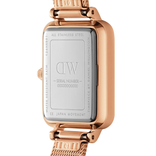 Orologio solo tempo Daniel Wellington Quadro da donna DW00100484-3