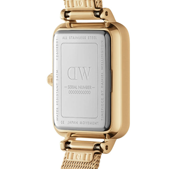 Orologio solo tempo Daniel Wellington Quadro da donna DW00100485-4