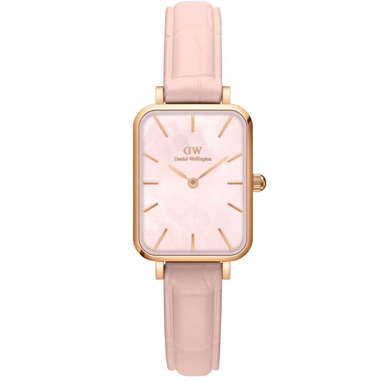 Orologio solo tempo Daniel Wellington Quadro Pressed Rouge da donna DW00100508-1
