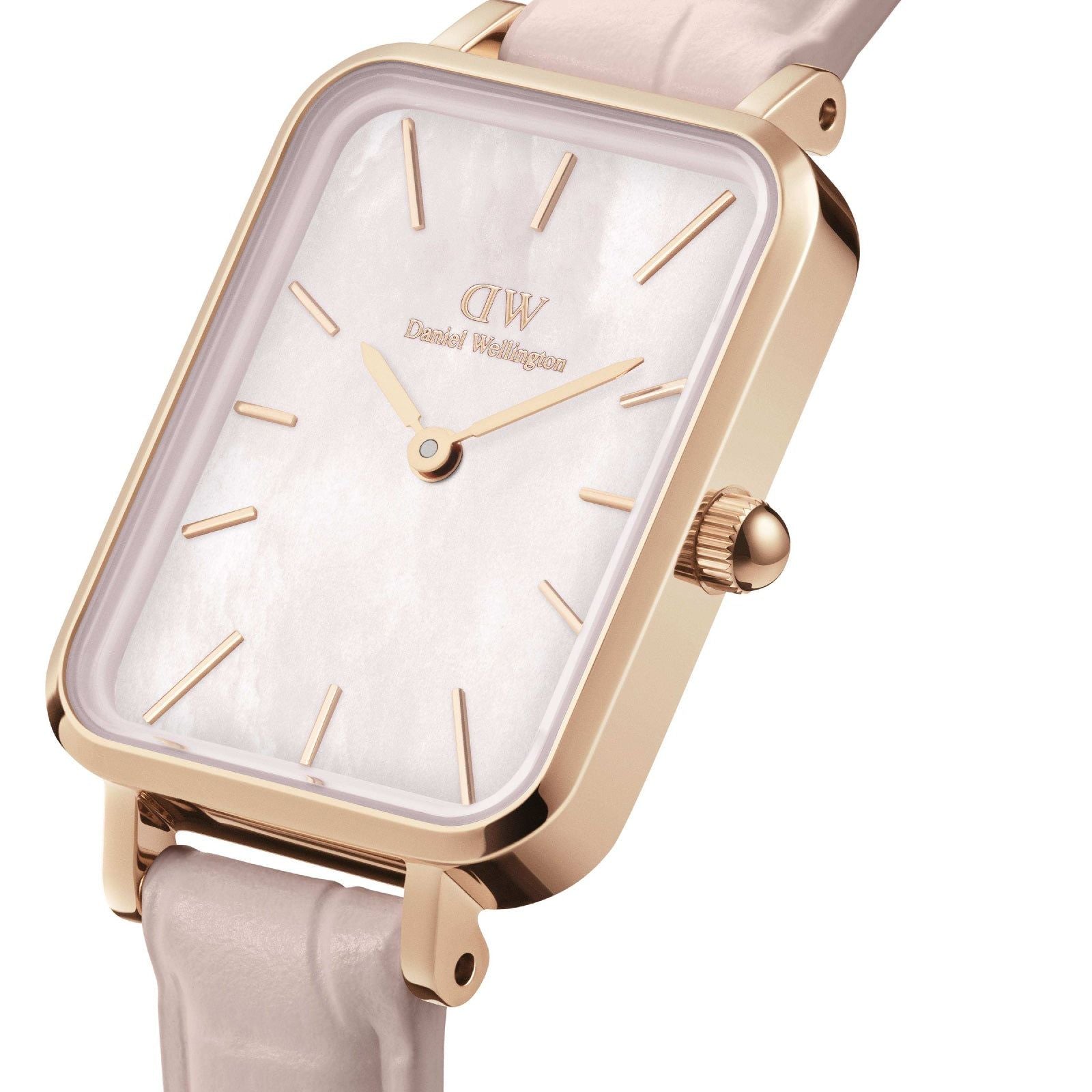 Orologio solo tempo Daniel Wellington Quadro Pressed Rouge da donna DW00100508-2