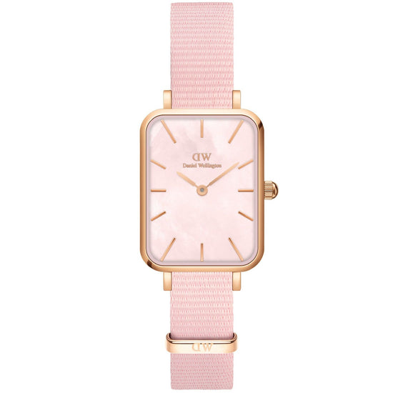 Orologio solo tempo Daniel Wellington Quadro Pressed Coral da donna DW00100509-1